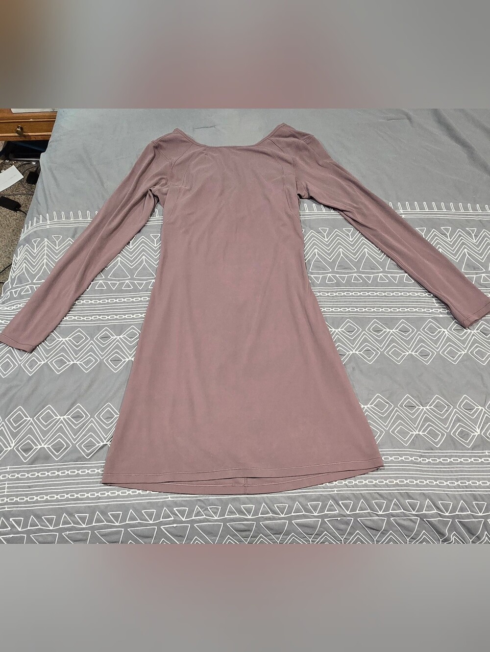 Lululemon Contour Dress In Antique Bark Mauve
